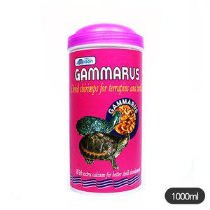 [초록끈]아마존 감마루스 거북이사료 1000ml