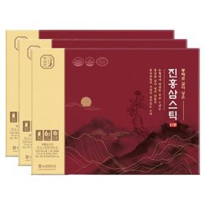 한삼인 통째로 갈아넣은 진홍삼스틱 면역 추천 30포X3