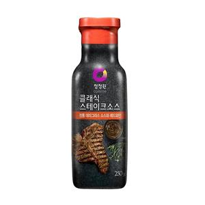 [장보기]청정원 클래식 스테이크소스 250g, 1개