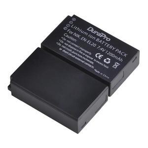 DuraPro EN-EL20 EN EL20 배터리 + 니콘 1 J1 J2 J3 S1 Coolpix P950 P1000 DL24-500 카메라용 LED 듀얼 충