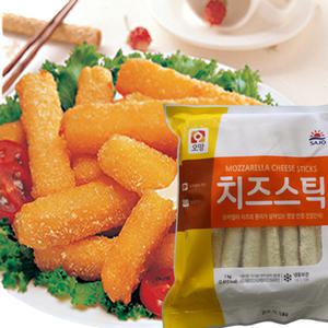 치즈 스틱1kg/간식/안주/식자재/토핑/사조/하림