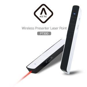 ACE-PT300 무선 프리젠터 레이저포인터 블랙 무선포인터 프레젠테이션 무선프리젠터 레이져포인터