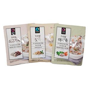청정원 우리쌀 죽 60g 10개