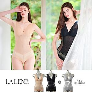 [라렌느](105, 110 한정) 슬림핏 올인원 바디수트 2종 + 본구성 랜덤 1종 패키지(총 3종)