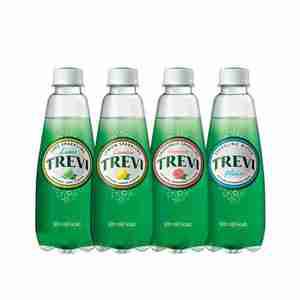 롯데칠성 트레비 플레인 레몬 라임 자몽 300ml X 20펫 탄산수 제로칼로리