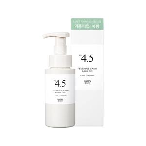 해피바스 PH4.5 약산성 쑥 버블 여성청결제 250g