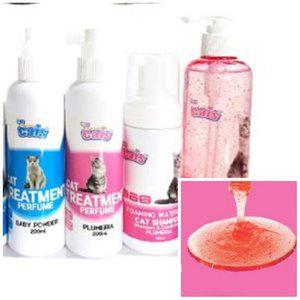 [기타]차챠 고양이 비타민캡슐샴푸 300ML 푸르메리아향 고양이목욕용품 고양이비누 고양이미용