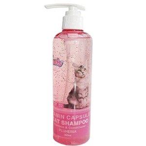 [신세계몰]고양이 비타민캡슐샴푸 300ML 푸르메리아향 셀프애견목욕 고양이목욕용품 고양이샤워