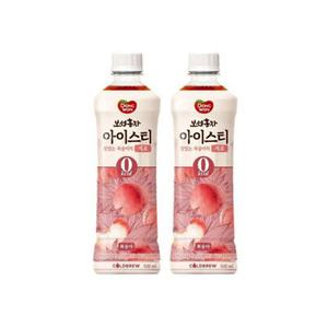 동원 보성홍차 아이스티 제로 복숭아 500ml 20개