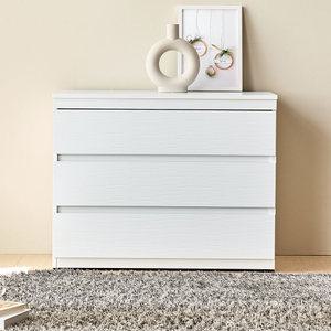 커브 안방 드레스룸 화장대 옷 3단 서랍장 750