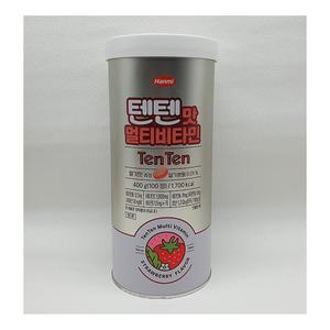 한미 텐텐맛 멀티비타민 100정 / 딸기맛 츄정 어린이 아동 키즈