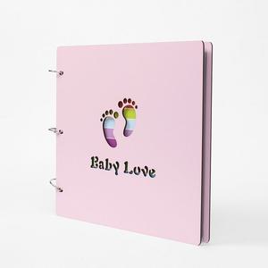 우드커버 n7163D499B3 3공 DIY 포토앨범 커플 일기 성장 사진첩