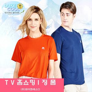 듀크 아이스 쿨 티셔츠 5종 세트 남녀 공용 쿨링 냉감 소재