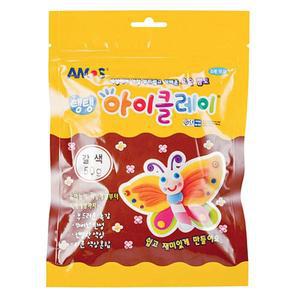 [제이큐]아모스 탱탱 아이클레이 박스 2500 50g 갈색 100개입