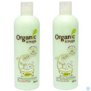 [기타]오가닉 고양이 천연 샴푸 단모용 턱드름 500ml X2