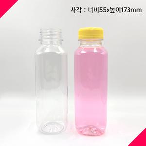 [보틀스] 350 페트병 350미리 350ml 우유 주스 그릭 요거트 더치 커피 식혜 콩물 PET병 플라스틱병 사각 공병