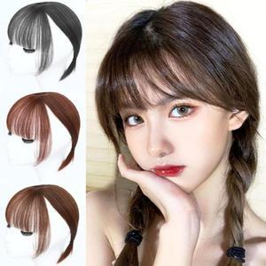 볼륨 연출 가발 자연스러운 정수리 앞머리 뽕 인모 부분 쪽가발