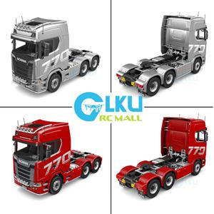 Kabolite 스카니아 공인 1/14 770S 6X6 RC 조명 및 사운드 그룹 견인 트럭 RTR 포함 K5802