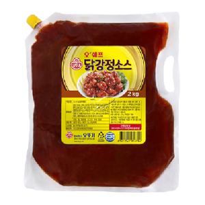 오뚜기 오쉐프 닭강정소스 2kg/ 2개