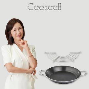 [쿡셀] 쿡셀 블랙큐브 파에야 멀티팬 28cm+스트레이너