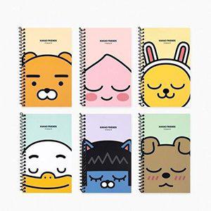 [셀러허브 패션][JHQRJGJ7_4B]카카오프렌즈 좌철수첩 (튜브) 75x120mm