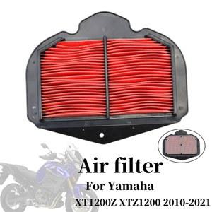 고유량 공기 필터, 야마하 XT1200Z XTZ1200 2010-2021 용 오토바이 액세서리, 공기 흡입 필터 요소, 클리너 엔진 부품