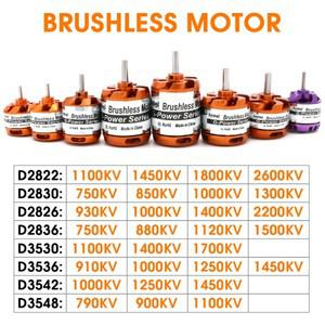 브러시리스 모터 RC 미니 소형 멀티콥터 비행기 고정익 항공기용, 2-3S 4S D2830 D3548