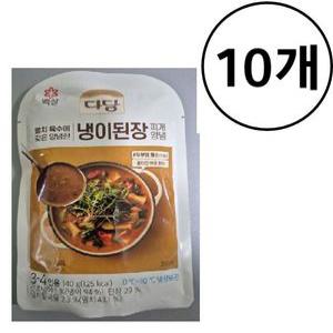 CJ 다담 냉이된장찌개양념 140g X 10개