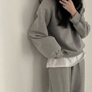 가을 후드집업 조거 팬츠 셋업 캐주얼 여자 추리닝