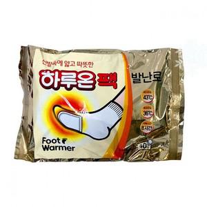 하루온팩 양말위에 붙이는 핫팩 발난로 2개입 5세트