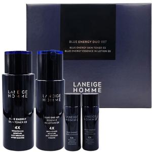 라네즈 옴므 블루에너지 EX 2종 세트 토너180ml+로션125ml b2