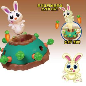 토끼 당근뽑기 복불복 룰렛 랜덤 보드게임 가족게임 공동놀이실 조카선물용 행사참여용