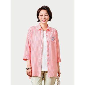 [Elegance Madam]럭키 썸머 스트라이프 자켓 K252JK01_P361734000