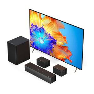 ULTIMEA 5.1 가상 서라운드 사운드 바, 피크 파워 320W, 스피커 및 서브우퍼가 조절 가능한 스마트 TV용 시스템 홈 시어터 TV 바 포세이돈 D50