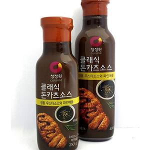 청정원 클래식 돈카츠소스 돈까스 소스 드레싱 돈까스소스 돈카츠소스 스테이크소스
