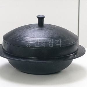 세라믹 코팅 가마솥 냄비 24cm 대형 통주물 인덕션 대용량 빅사이즈 솥밥 큰