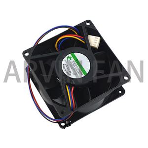H814N-A00 MF80381V1-D000-M99 서버 사각 냉각 FAN DC 12V 6.1W 4 선 핀 커넥터 80mm 80x80x38mm