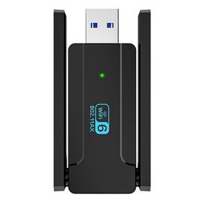 USB 와이파이 원격 제어 어댑터 무선 네트워크 카드 듀얼 밴드 고속 3.0 6 AX1800 M 2.4G 5Ghz
