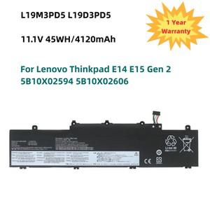 레노버 씽크패드용 노트북 배터리 L19M3PD5 L19D3PD5 E14 E15 Gen 2 5B10X02594 5B10X02606 TP00117A TP001