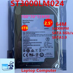 씨게이트 노트북용 내장 하드디스크용 HDD ST3000LM024 3TB 2.5 인치 SATA 6 Gb/s 64MB 5400RPM