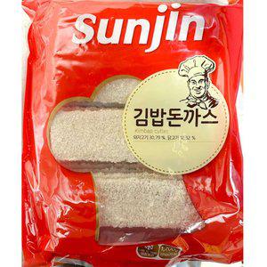 김밥용돈까스 김밥속재료 식당용 사각 1.7kg