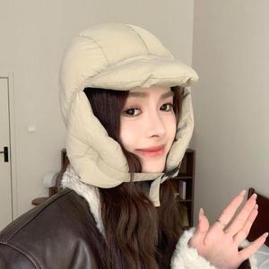 [JHQRN5HZ_4B]패딩모자 군밤모자 겨울패딩 방한모자