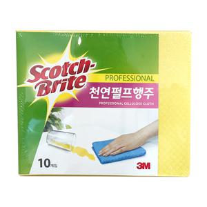 3M 천연펄프 행주 10입 스카치브라이트 셀룰로오스 행주