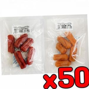 B49 강아지 오리 치킨 소시지 줄줄이 30g 50개묶음 강