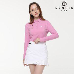 [데니스골프][DENNIS] 여성)어깨배색 제에리 긴팔티_NAZFLTS051