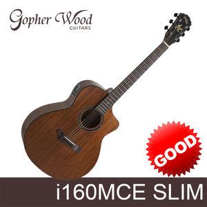 고퍼우드 i160MCE slim EQ장착 통기타