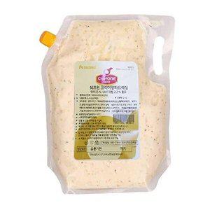 [셀러허브 패션][JHQRSOL6_52EN]청정원 드레싱 쉐프원 크리미 양파 2kg