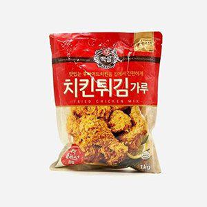 [셀러허브 패션][JHQSDM3P_52ED]백설 치킨 튀김가루 1kg