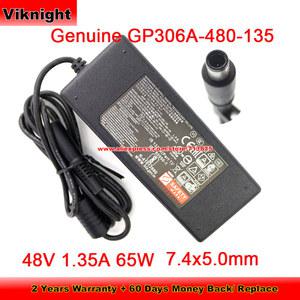 UNIVIEW NVR201 04LP HU10685 17014A MSIP REM GSW GP306A 7.4x5.0mm용 Gospell 480 135 AC 어댑터 48V 1.35A 65W