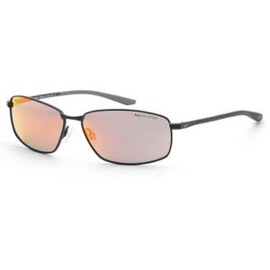 [관부가세포함] Nike 나이키 남성용 62mm 새틴 블랙 그레이 선글라스 DQ0927-011-62